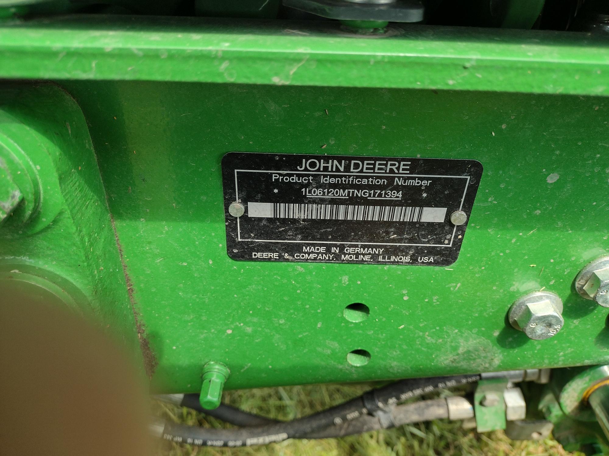 2023 John Deere 6120M Image 3