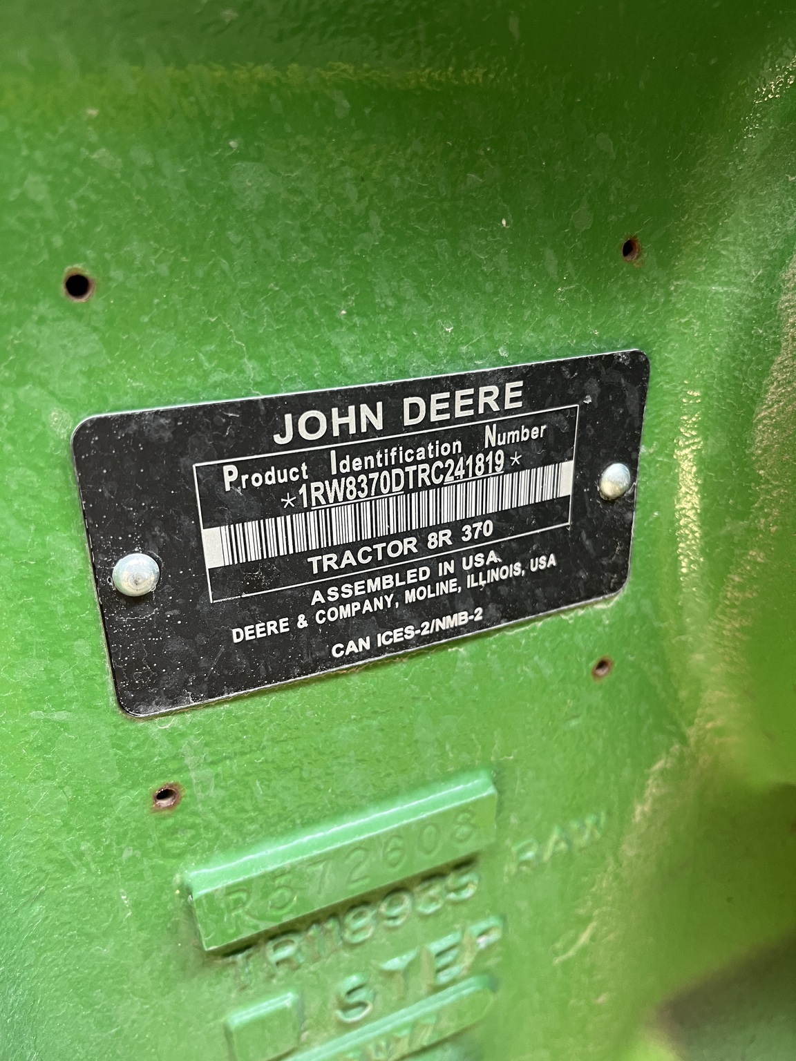 2024 John Deere 8R 370 Image 24