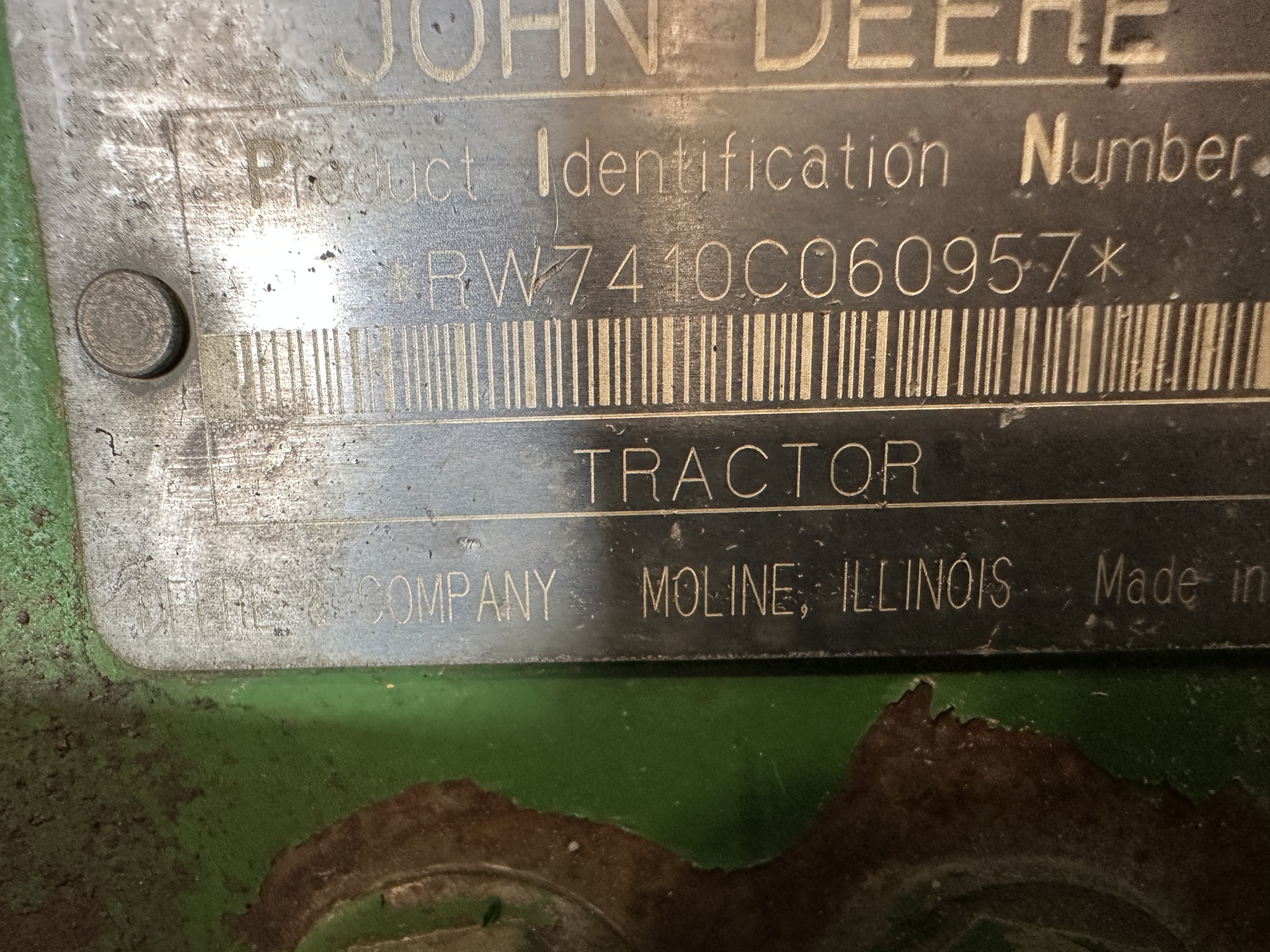 2001 John Deere 7410 Image 5