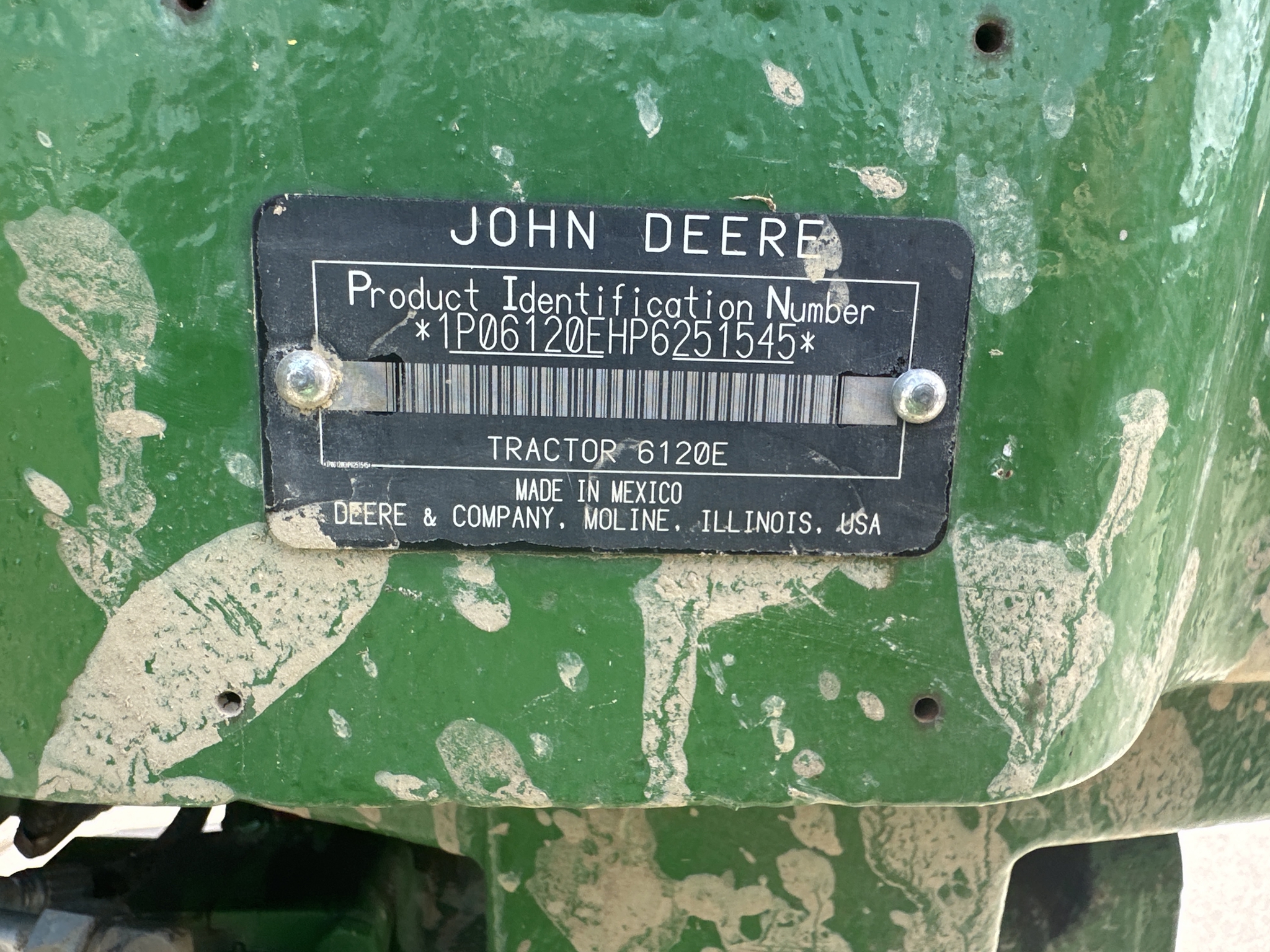 2023 John Deere 6120E Image 27