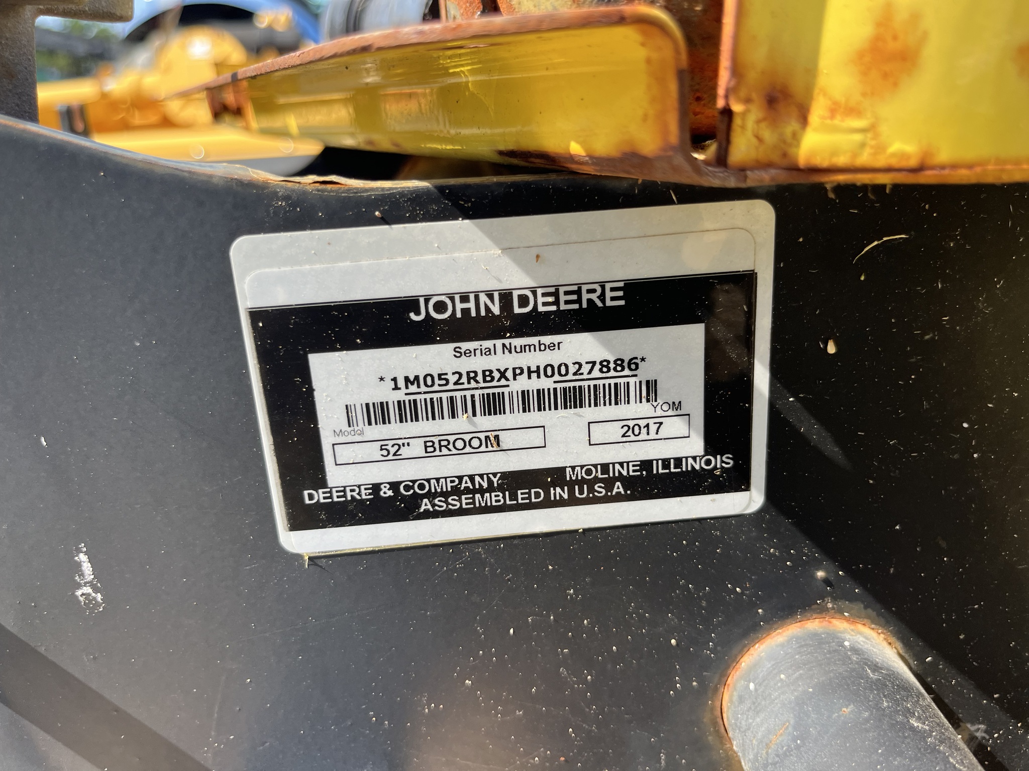 2018 John Deere 52