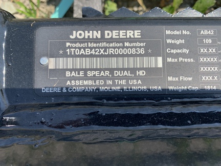 Photo of 2024 John Deere AB42