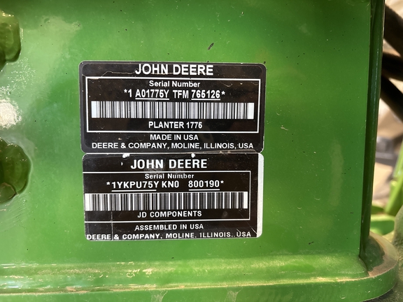 Used 2016 John Deere 1775NT Planters: Drawn at Koenig Equipment in Greenville, OH - Photo18