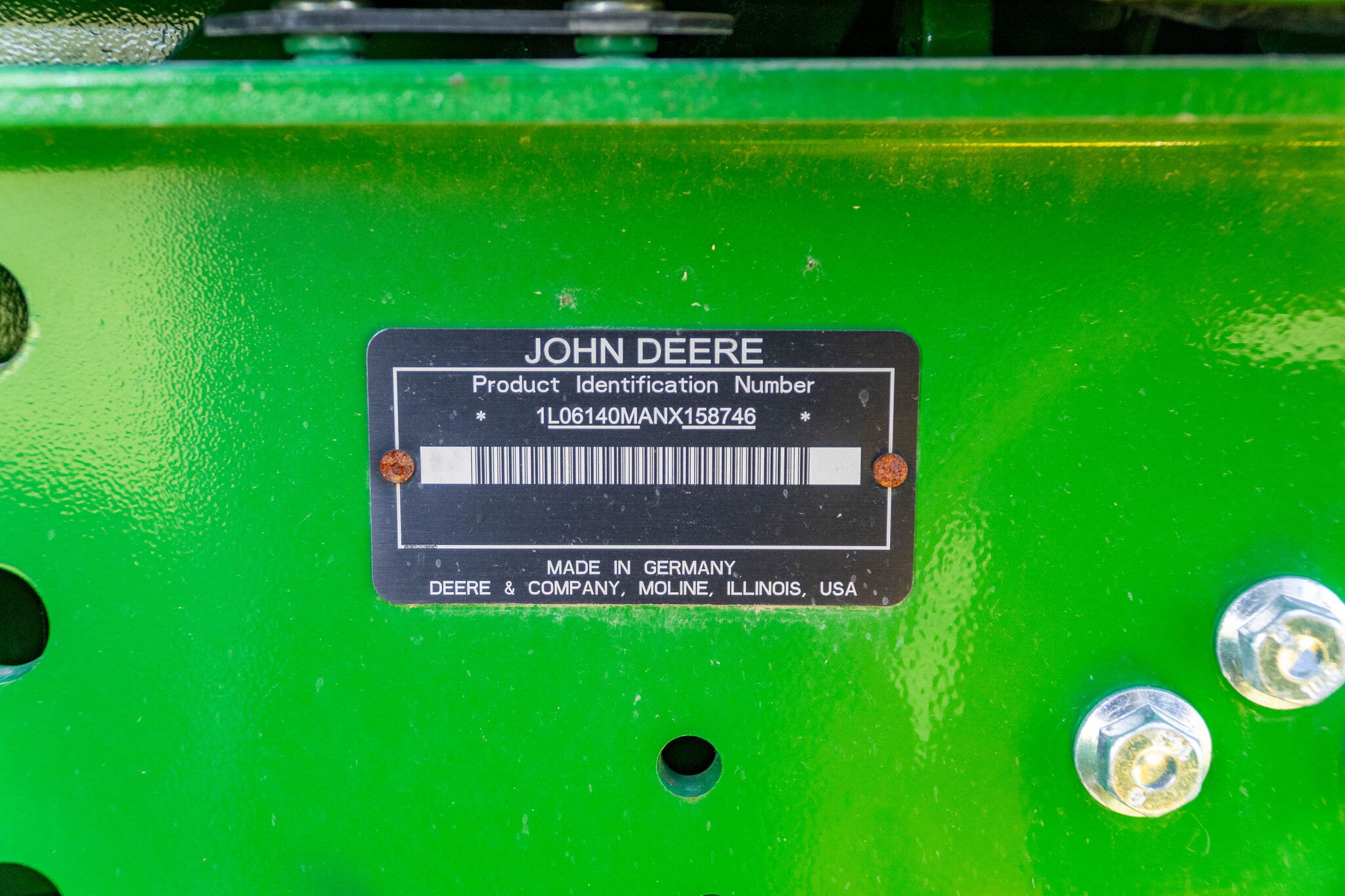 Used 2022 John Deere 6140M Row Crop Tractors at Koenig Equipment in Anna, OH - PhotoXL38