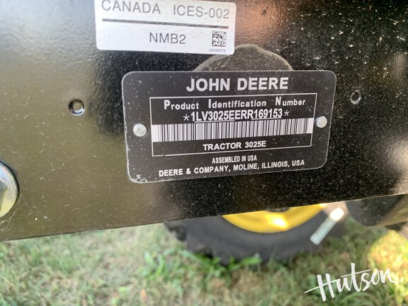 Photo of 2024 John Deere 3025E