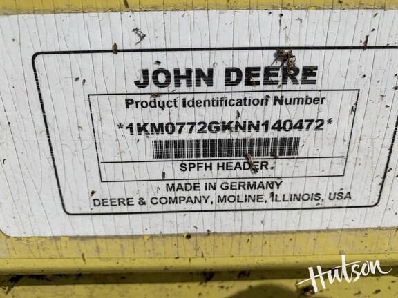 Photo of 2022 John Deere 772