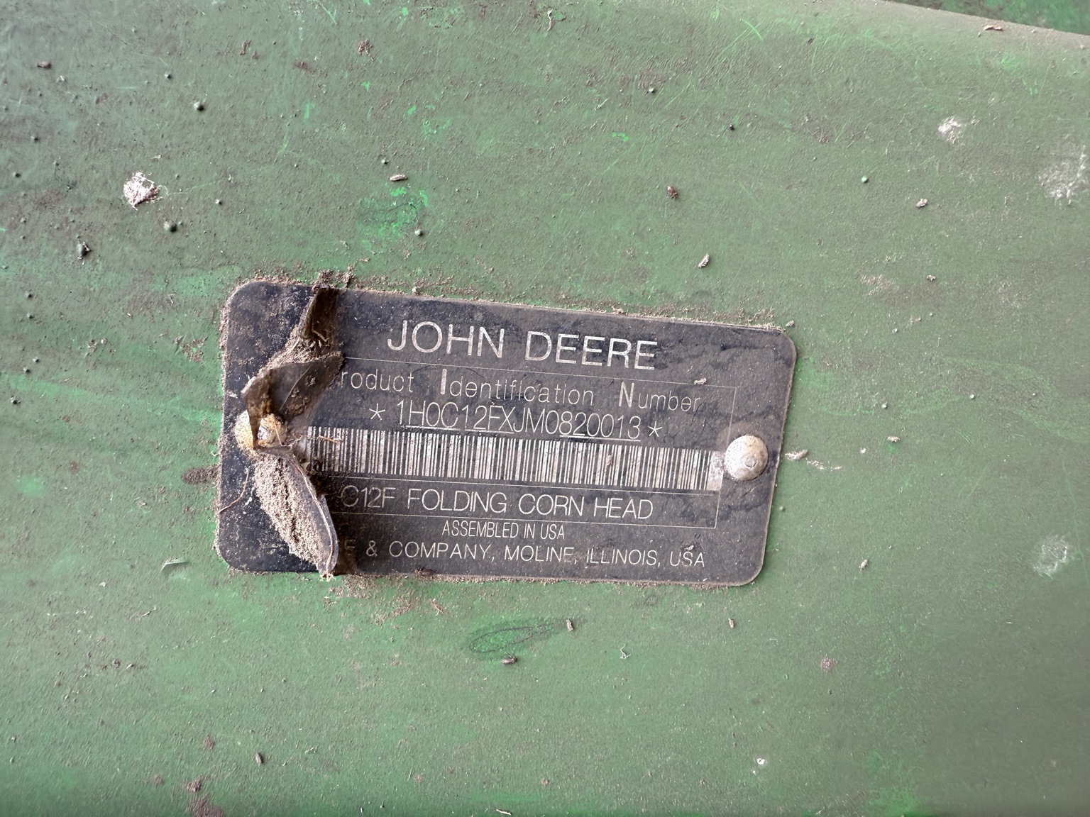  2022 John Deere C12F at Heritage Tractor in Brimfield, IL