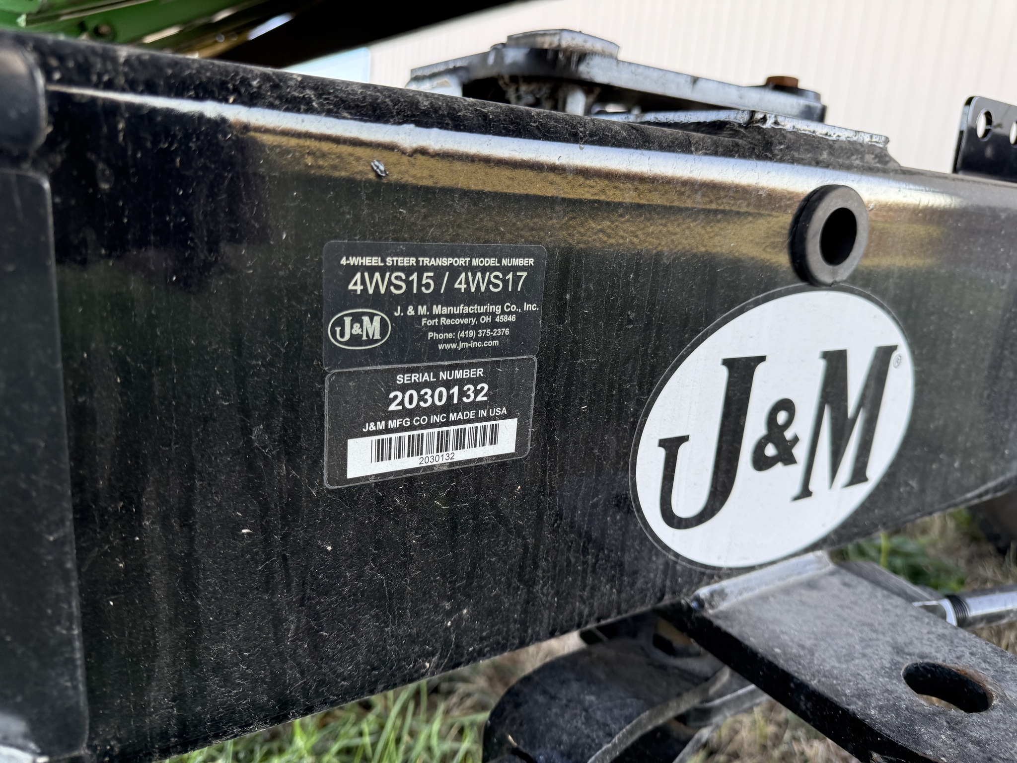  2020 J&M 4WS15-42 at Heritage Tractor in Pontiac, IL