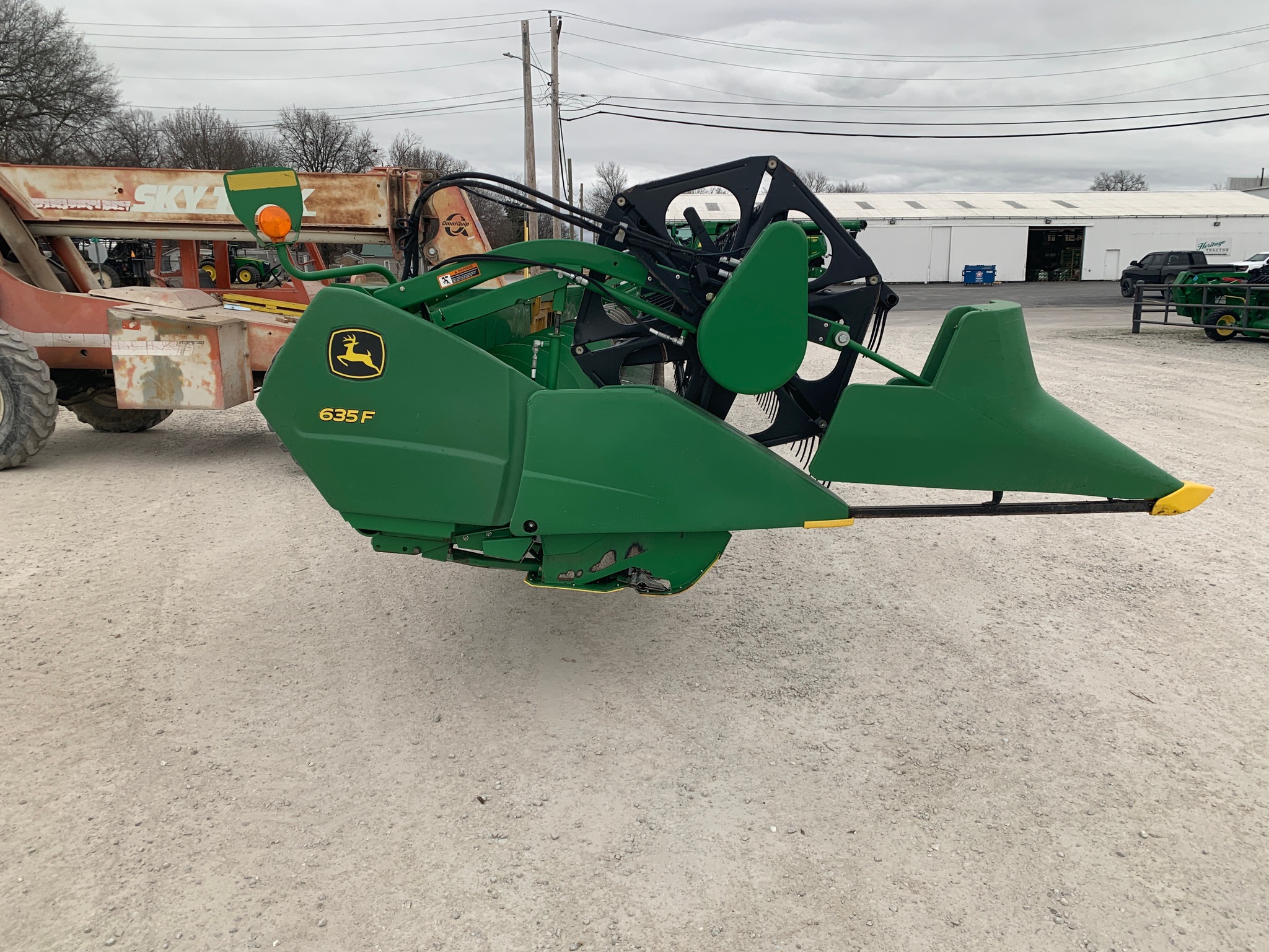  2011 John Deere 635F at Heritage Tractor in Lamar, MO