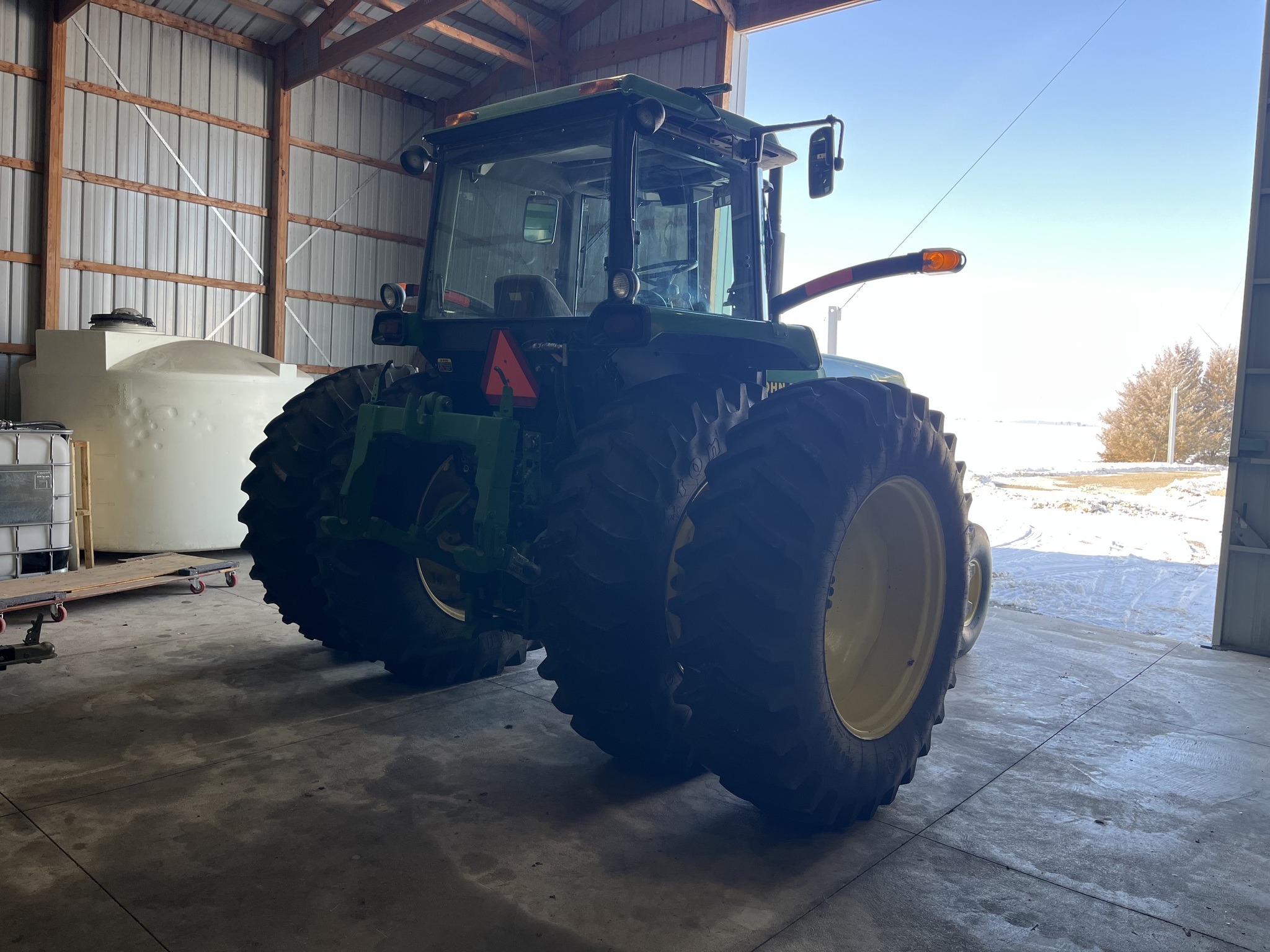 1990 John Deere 4455 Image 4