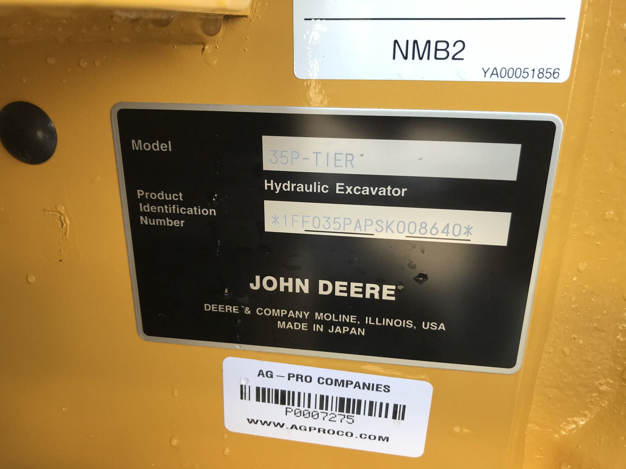 2026 John Deere 35 P Image 11