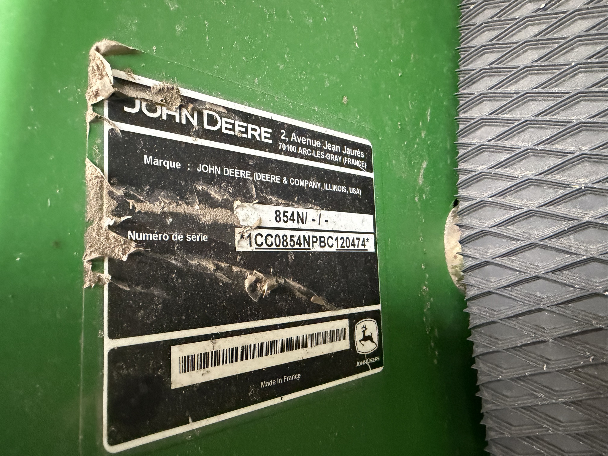 2011 John Deere 854 Silage Special Image 14