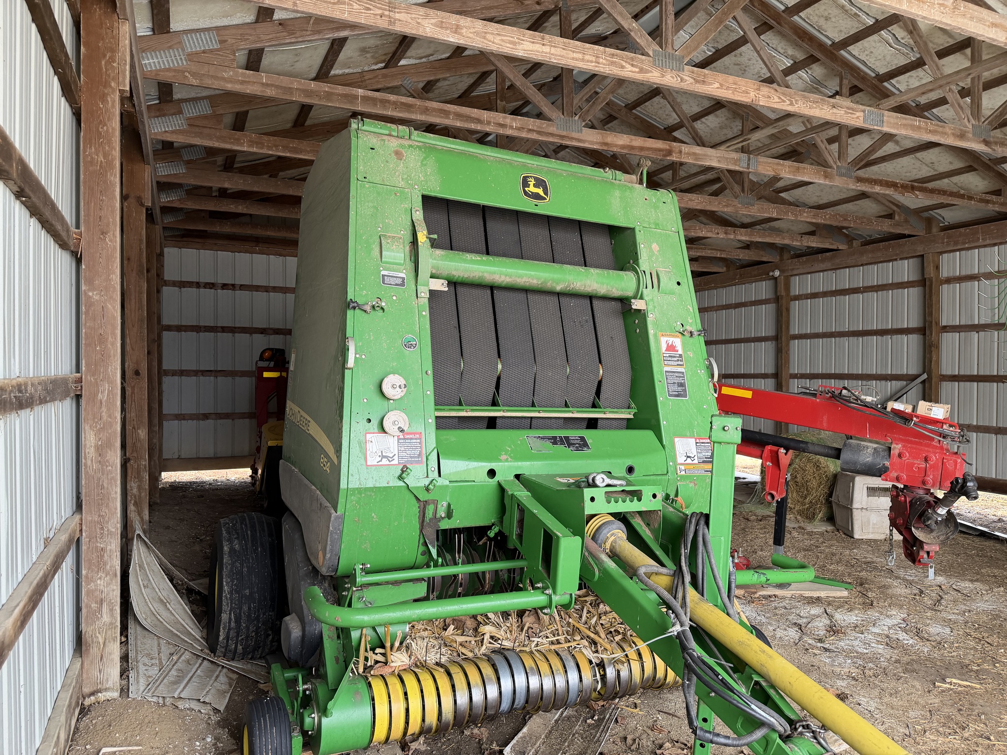 2011 John Deere 854 Silage Special Image 4