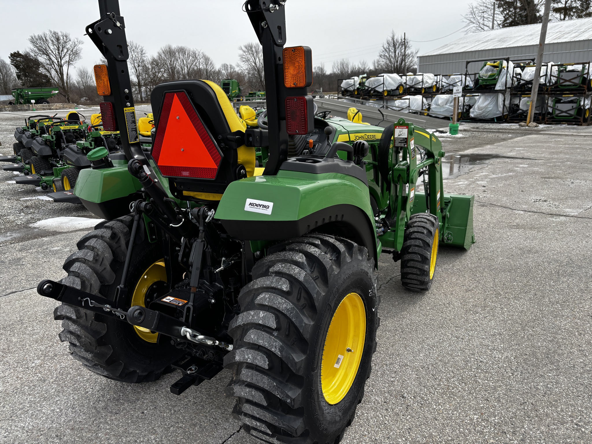 New In-Stock 2025 John Deere 2038R Compact Utility Tractors at Koenig Equipment in Richmond, IN - PhotoXL7