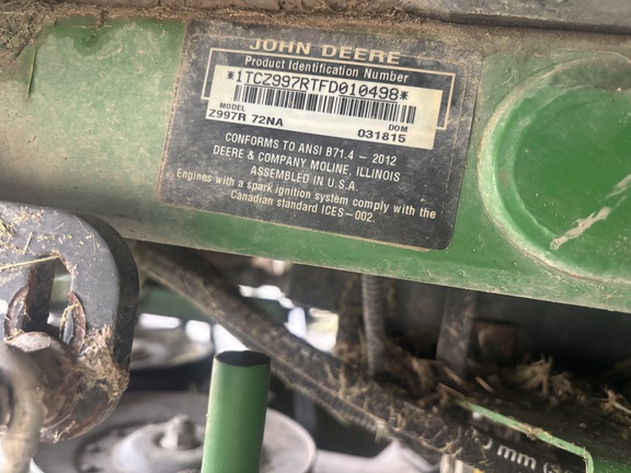 Photo of 2015 John Deere Z997R