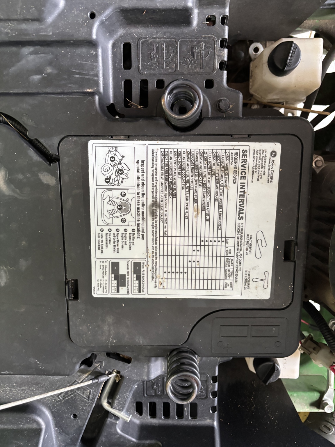 Used 2017 John Deere Z535M Zero Turn Mowers at Koenig Equipment in Oxford, OH - PhotoXL13