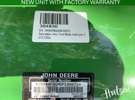 Photo of 2025 John Deere 44 IN. BLADES