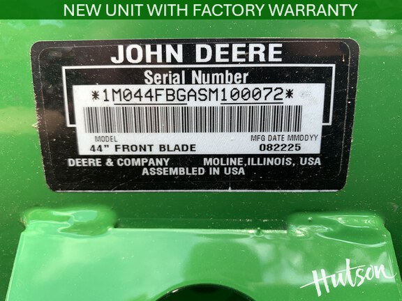 Photo of 2025 John Deere 44 IN. BLADES