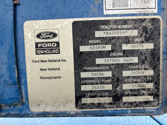 Used 1993 Ford 6640 SLE Utility Tractors at Koenig Equipment in Anna, OH - Photo7