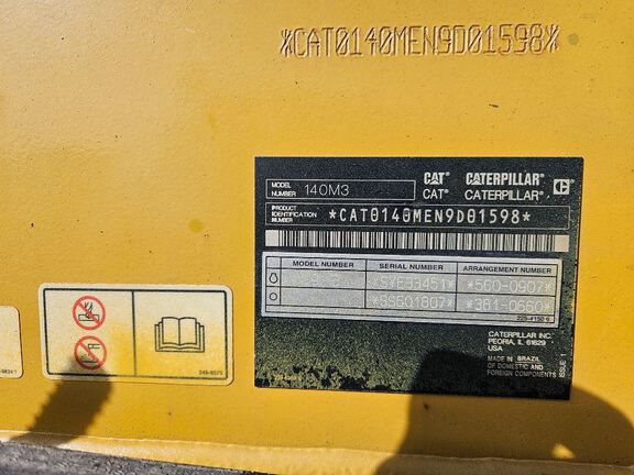 2019 Caterpillar 140M3