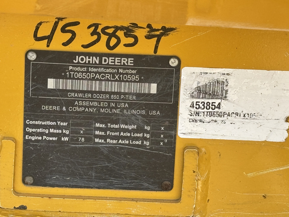 2025 John Deere 650 P