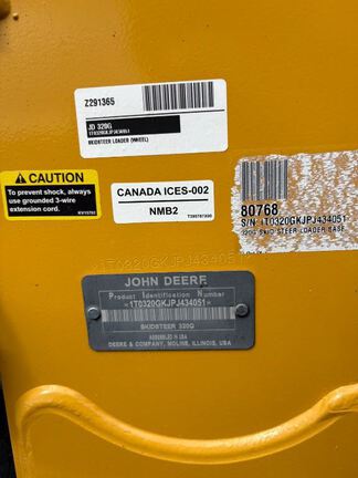 2023 John Deere 320G