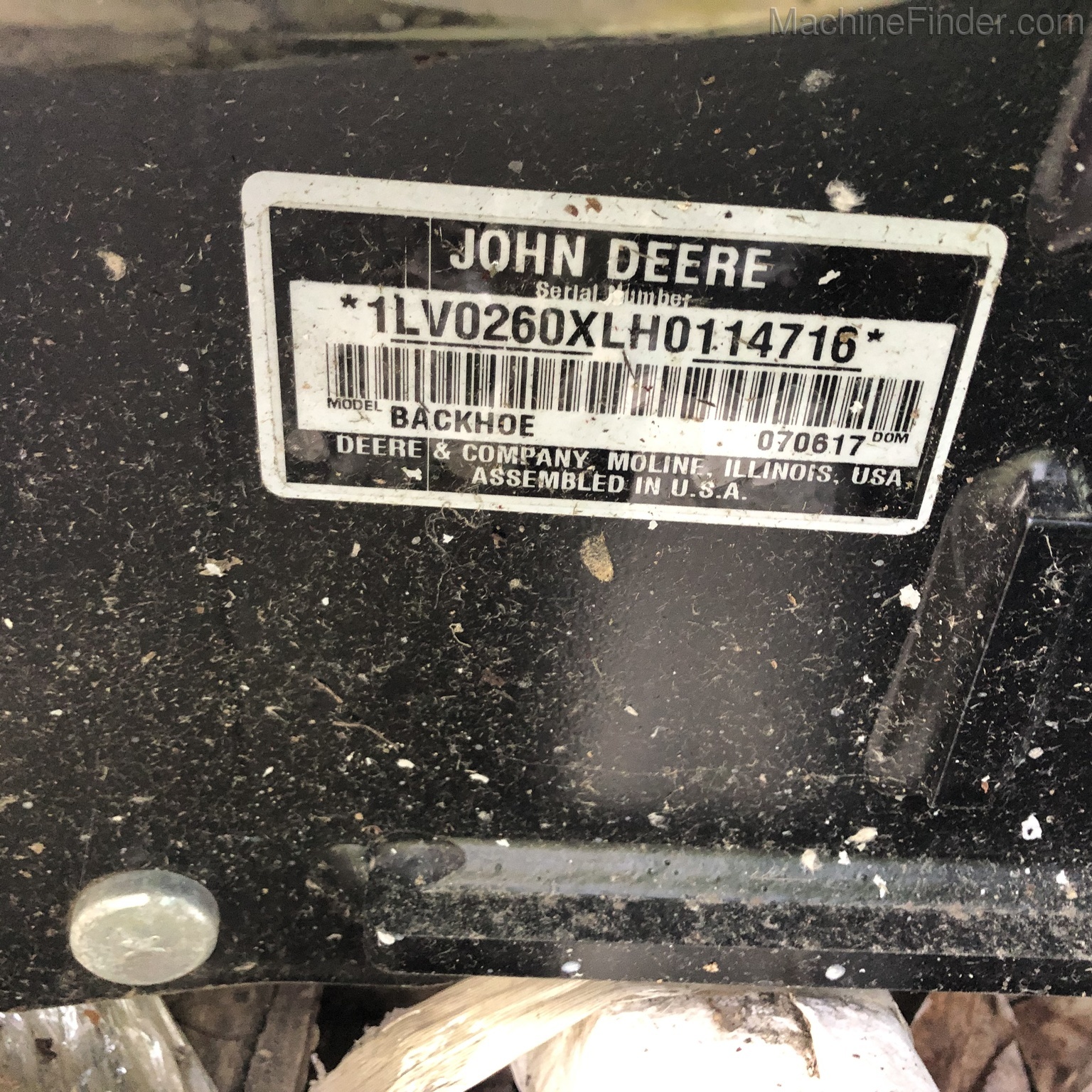 2017 John Deere 260 Image 5