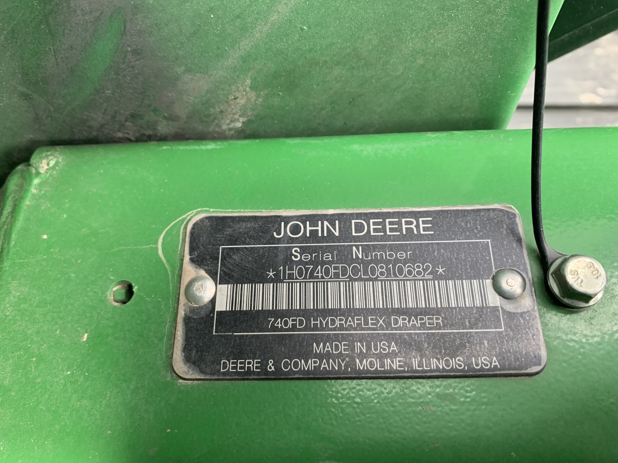 2020 John Deere 740FD at Heritage Tractor in Atchison, KS