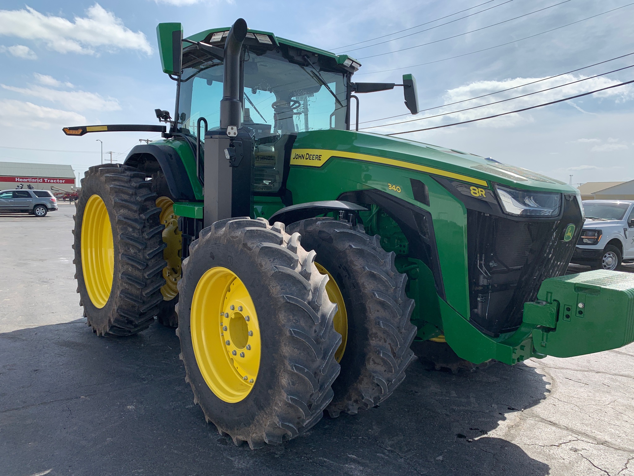  2024 John Deere 8R 340 at Heritage Tractor in Lamar, MO