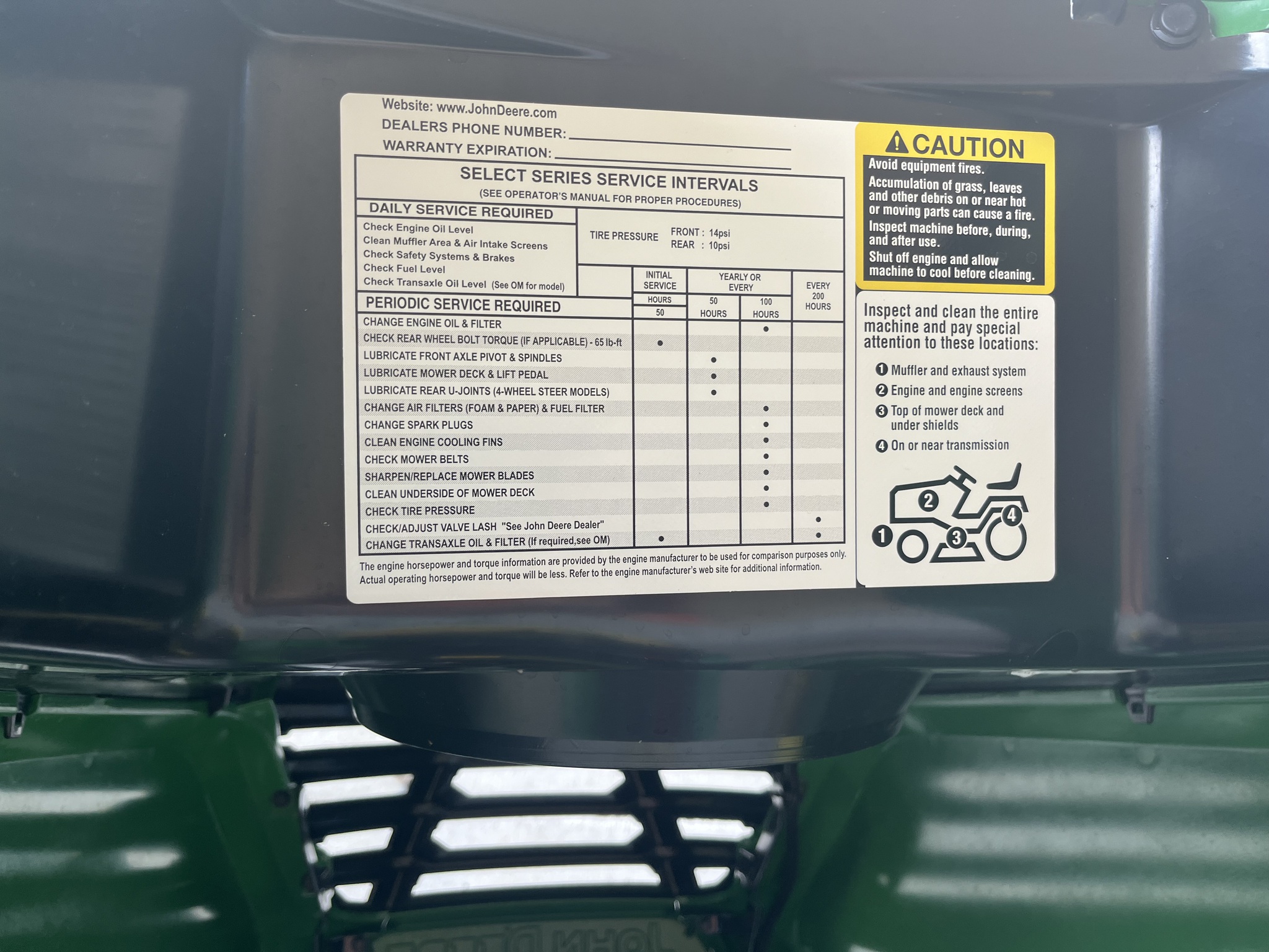2025 John Deere X390 Image 10