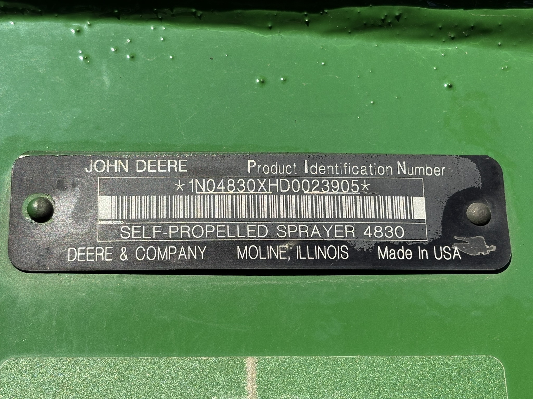 2013 John Deere 4830 Image 15