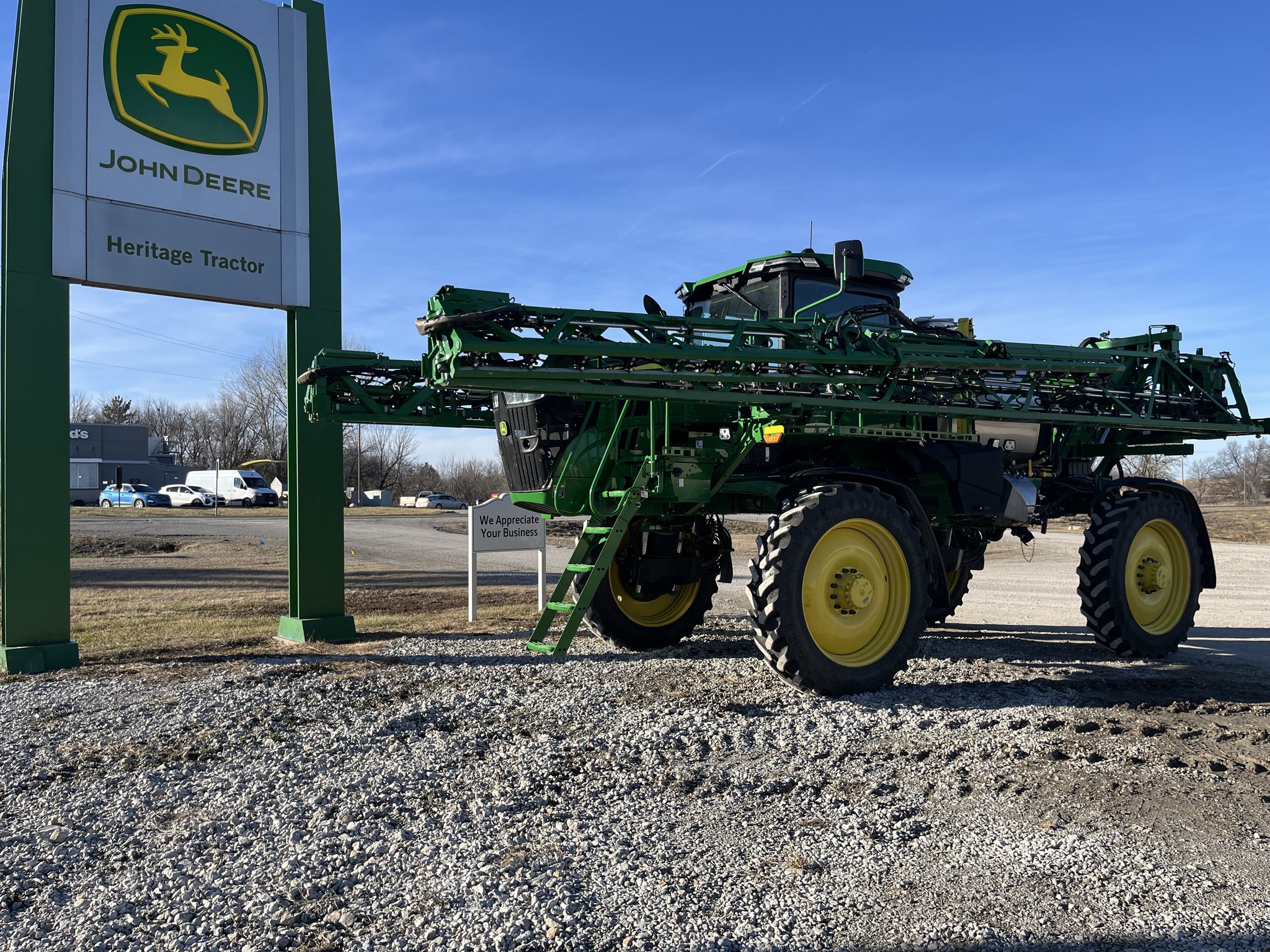  2024 John Deere 410R at Heritage Tractor in Seneca, KS