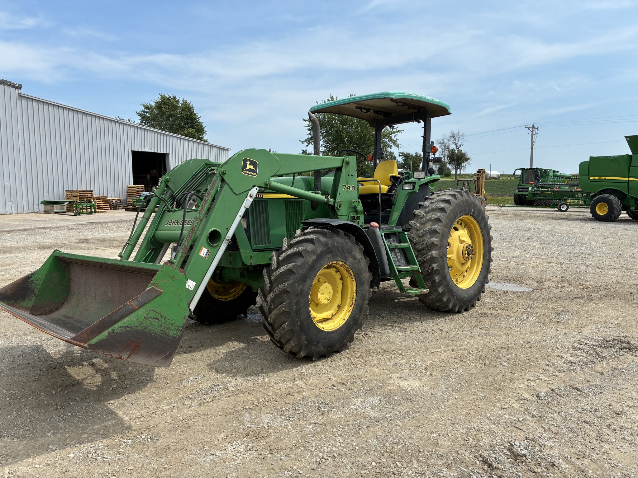2002 John Deere 7410 Image 1