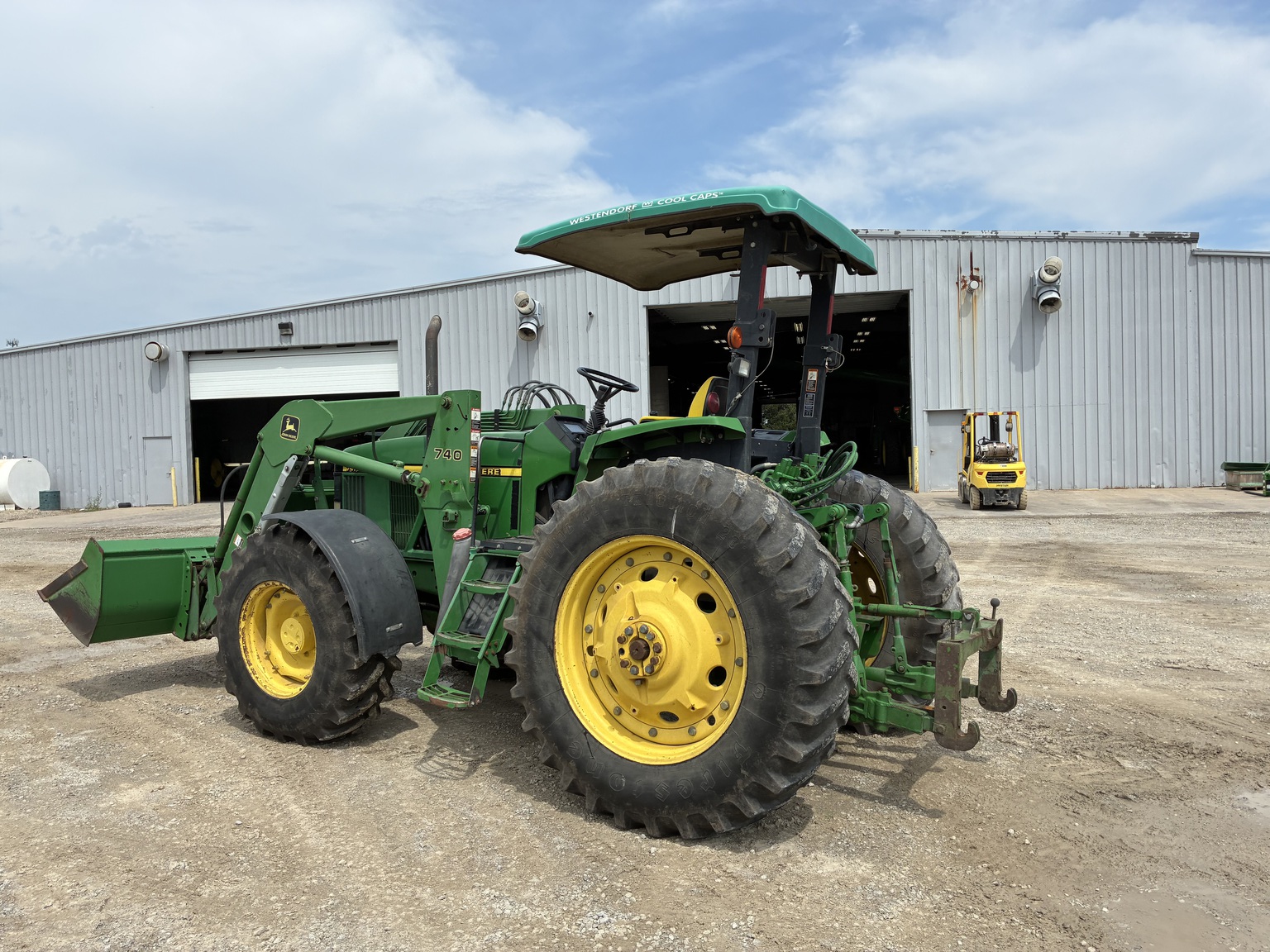 2002 John Deere 7410 Image 4