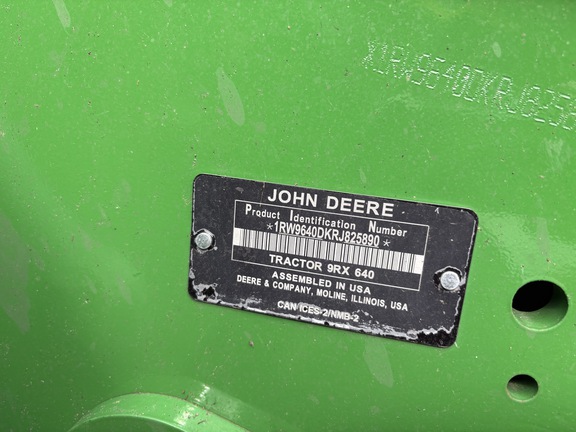 Used 2024 John Deere 9RX 640 Track Tractors at Horizon Ag & Turf in Vermilion, AB - Photo22
