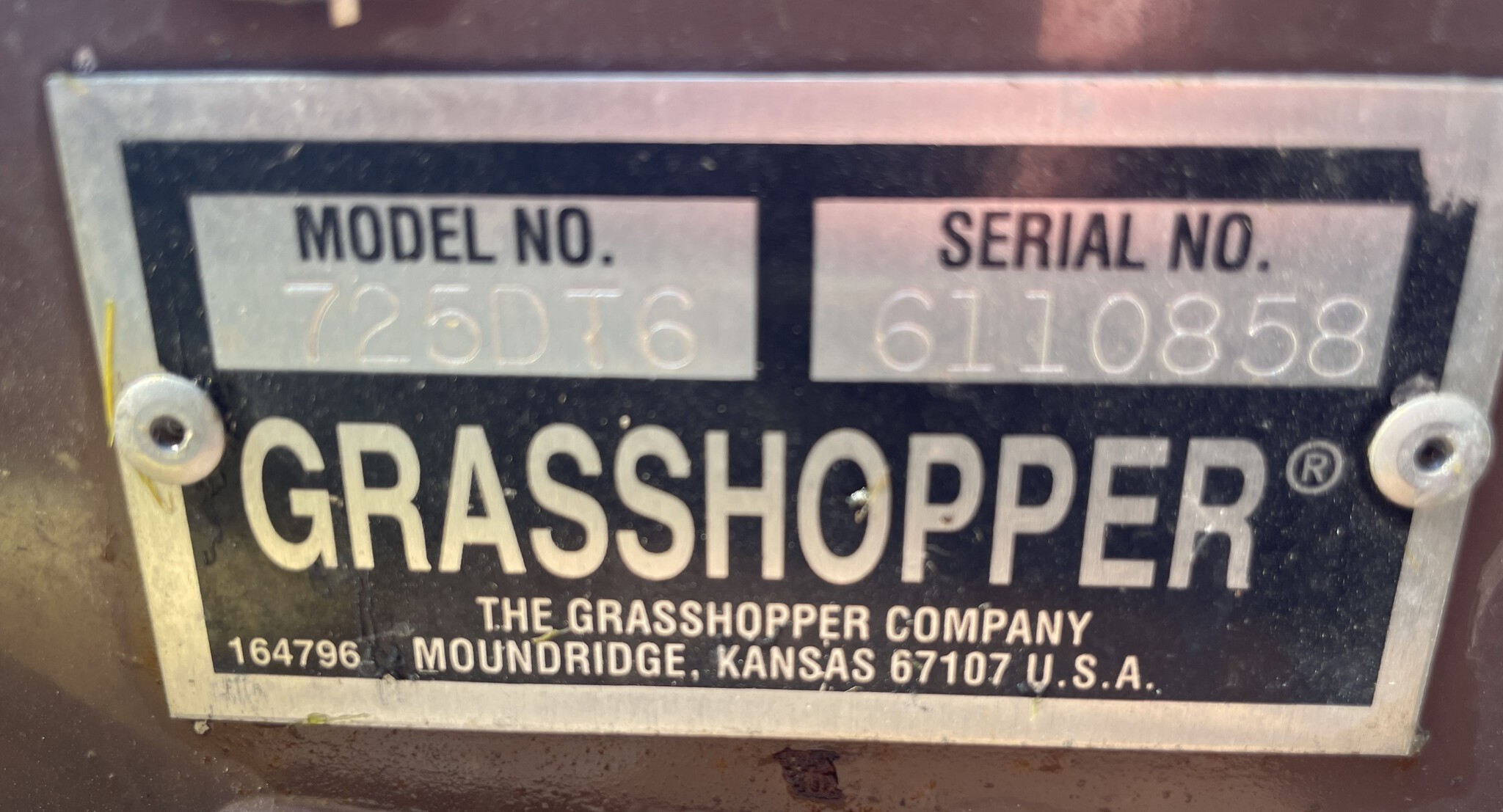 2011 Grasshopper 725DT Image 11
