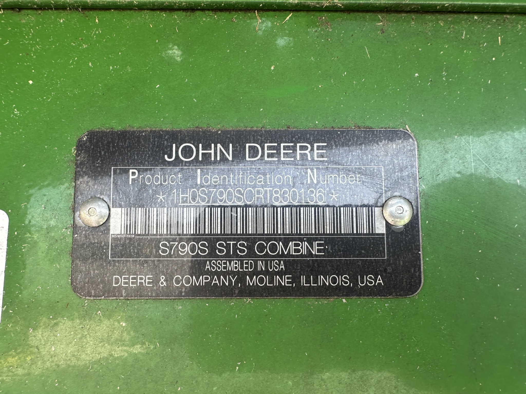 2024 John Deere S790 Image 8