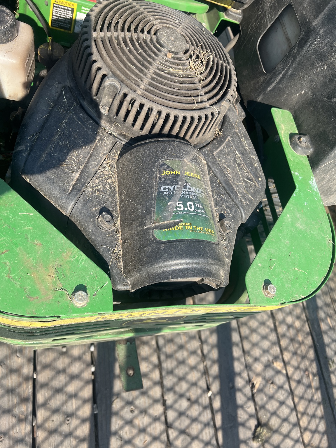 2012 John Deere Z445 Image 4
