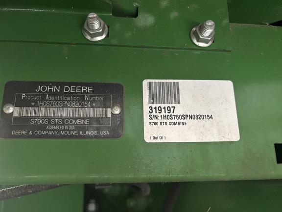 Photo of 2022 John Deere S760