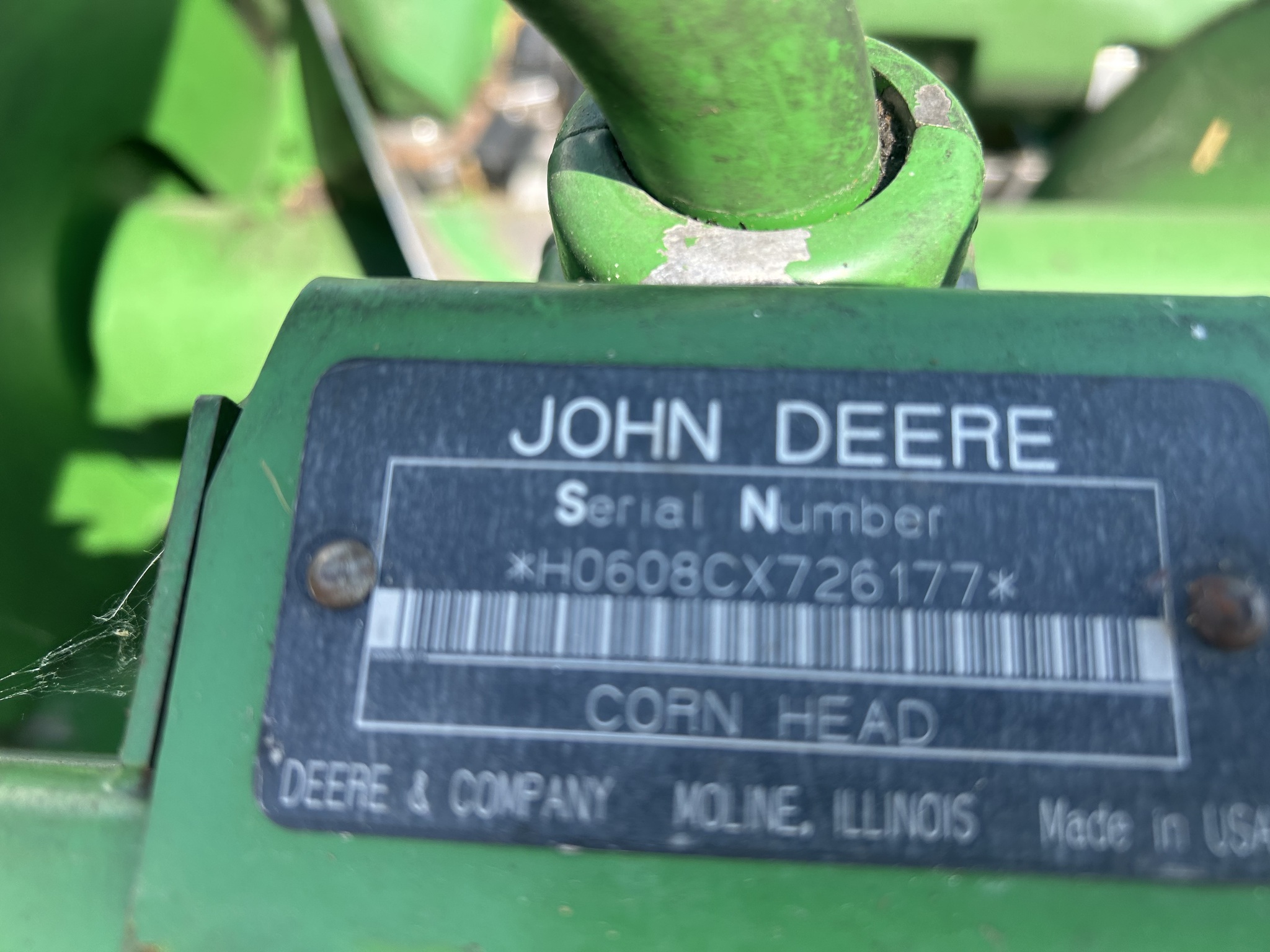 2008 John Deere 608C Image 11