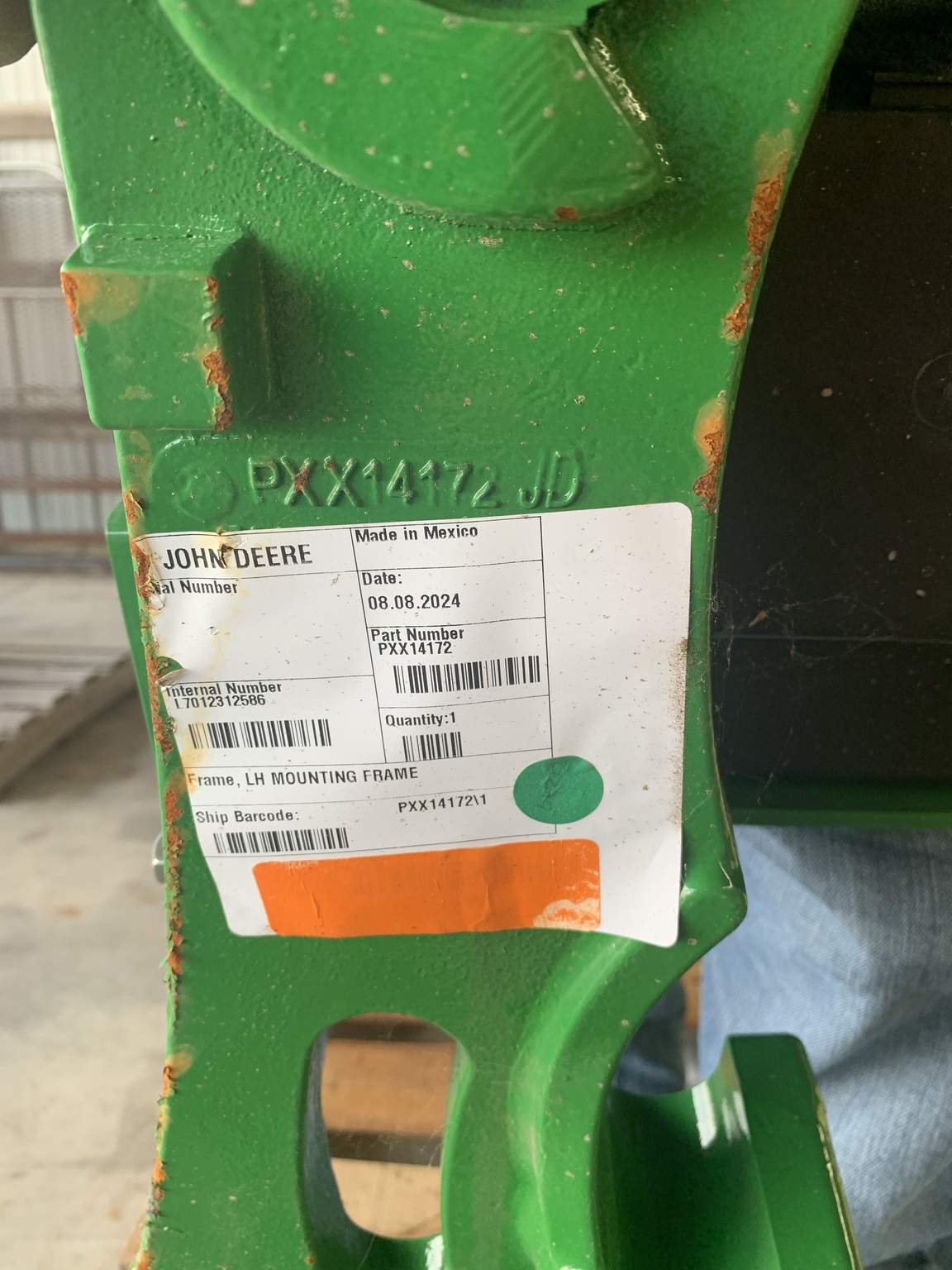 John Deere Loader Frames Image 4
