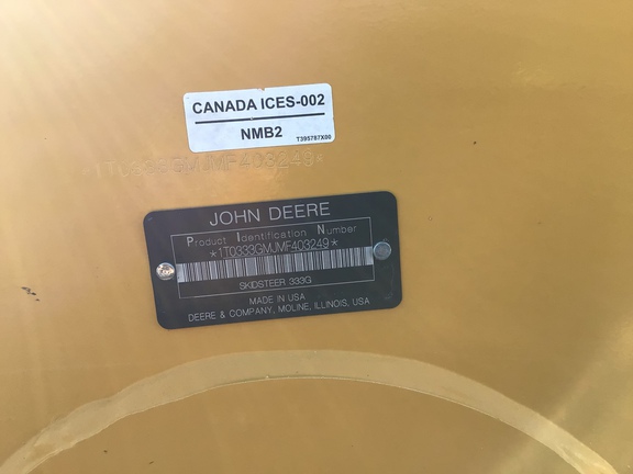 2021 John Deere 333G Photo 7