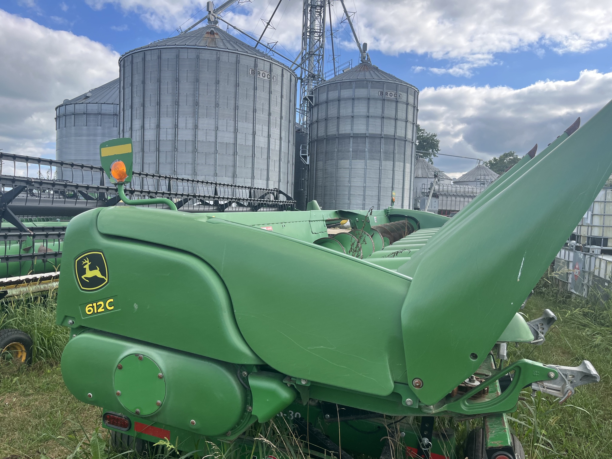 2008 John Deere 612C Image 3