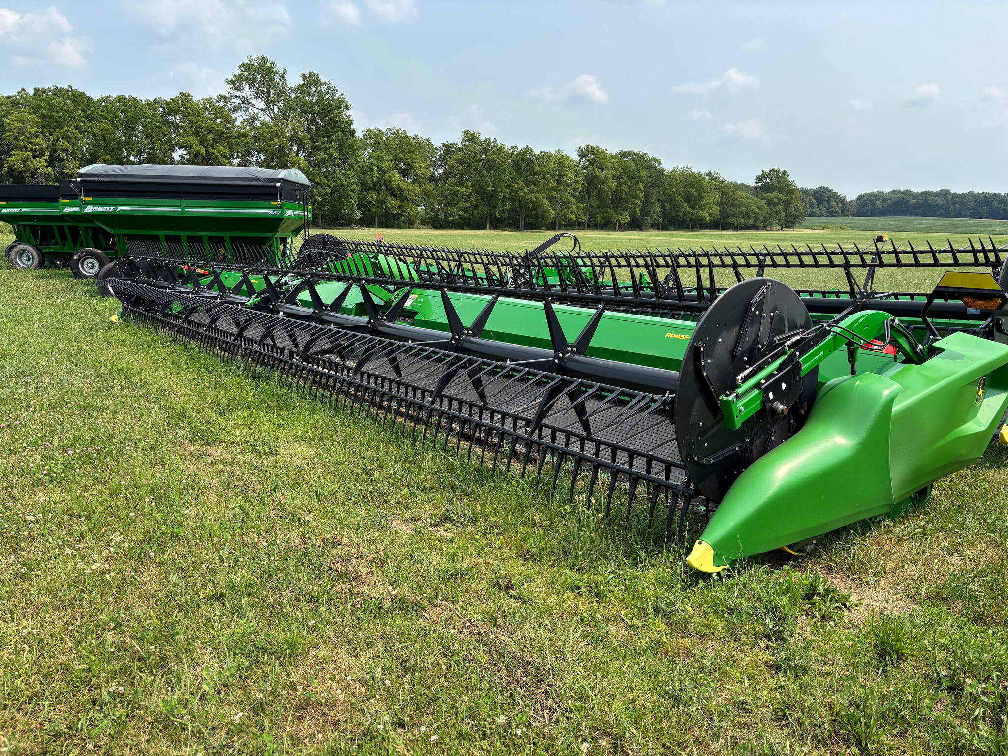 Used 2024 John Deere RD45F Combine Platforms at Koenig Equipment in Anna, OH - PhotoXL0