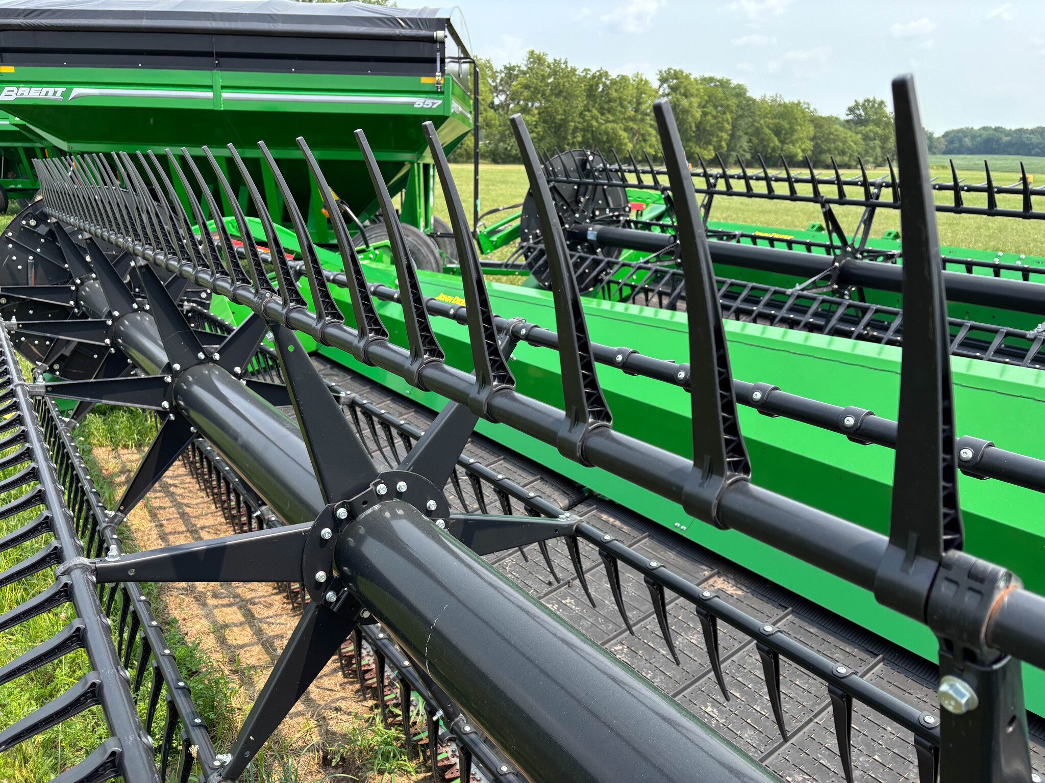 Used 2024 John Deere RD45F Combine Platforms at Koenig Equipment in Anna, OH - PhotoXL11