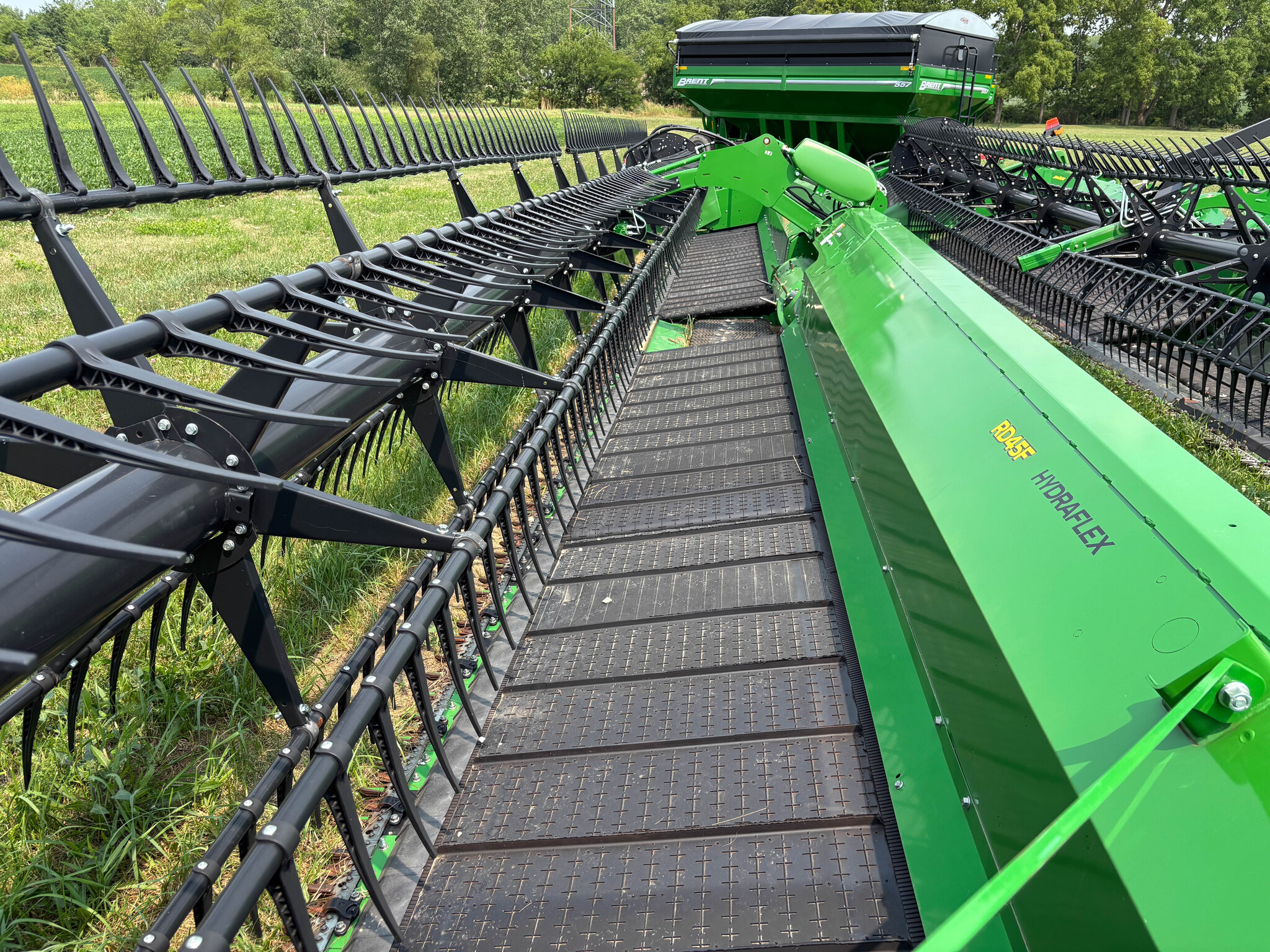Used 2024 John Deere RD45F Combine Platforms at Koenig Equipment in Anna, OH - PhotoXL7