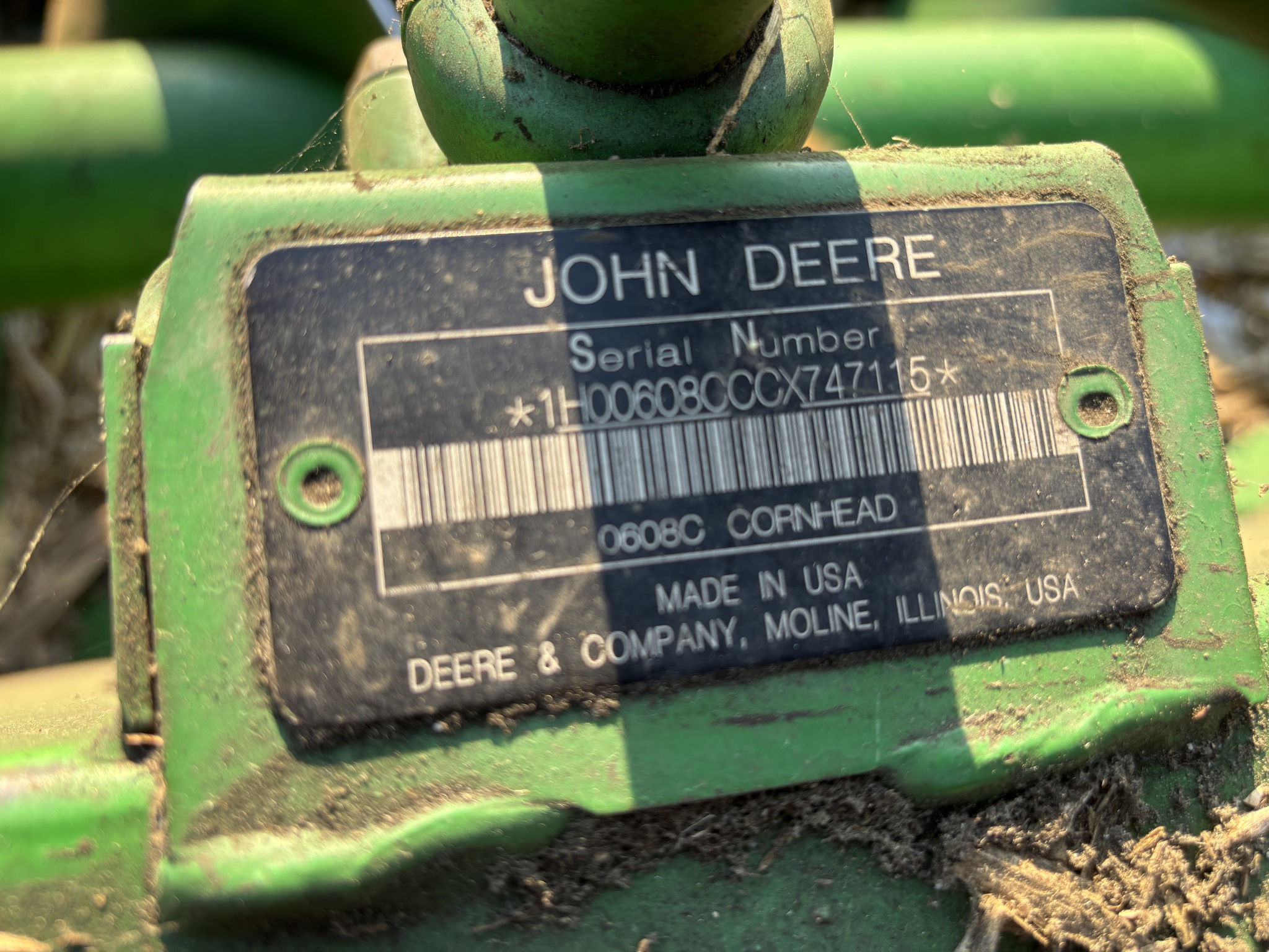  2012 John Deere 608C at Heritage Tractor in Rockport, IL