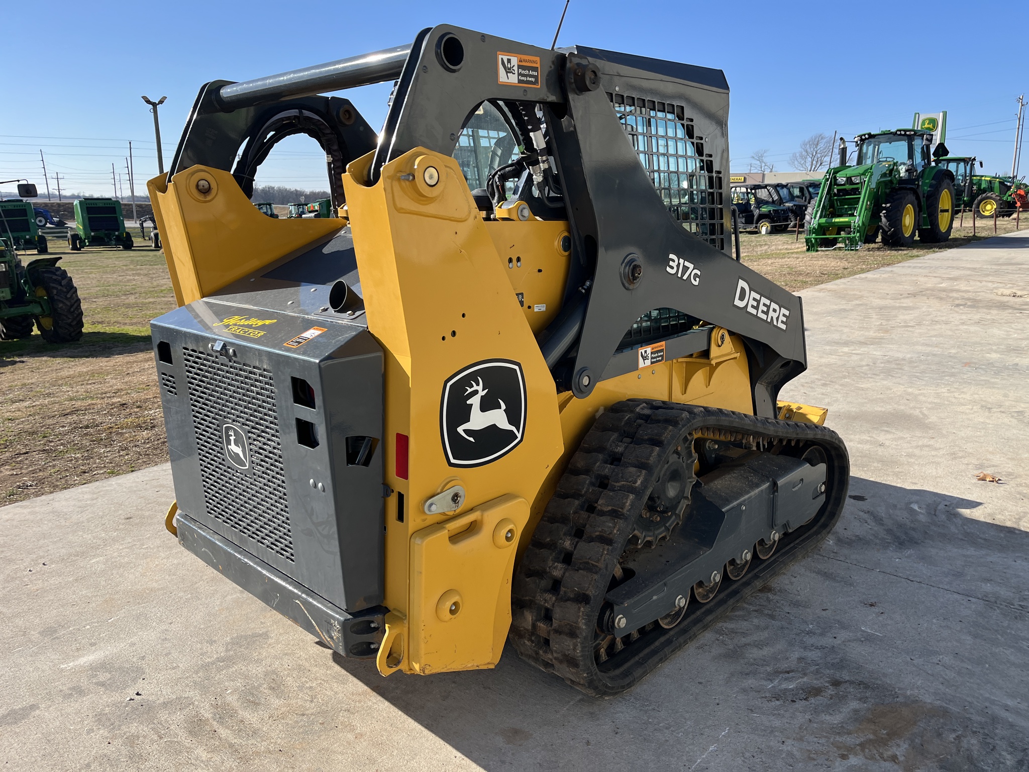  2024 John Deere 317G at Heritage Tractor in Rogersville, MO