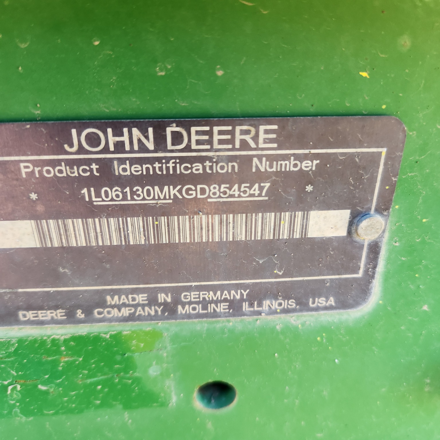 2016 John Deere 6130M Image 13