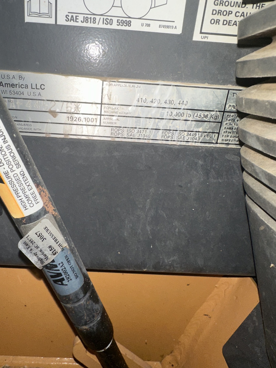 2007 Case 440 Image 8